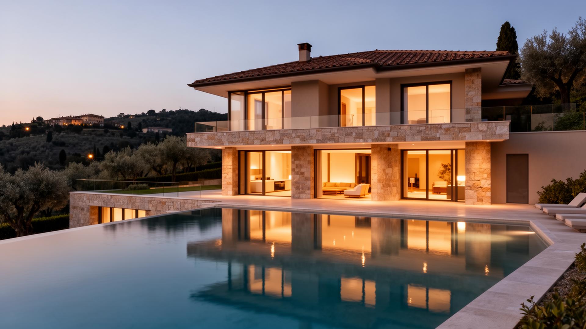 Villa moderna in Franciacorta